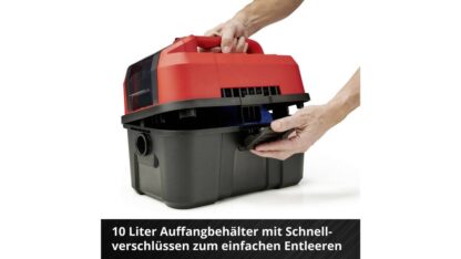 Einhell TE-VC 18/10 Li Solo Cordl. Wet/Dry Wacuum Cleaner
