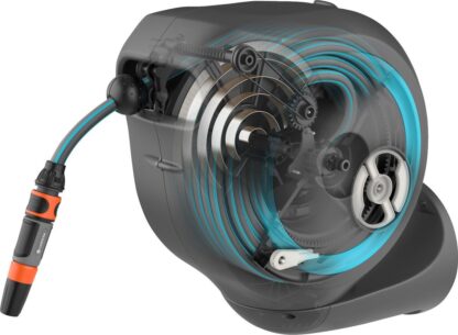 Gardena Wall-mounted Hose Box RollUp M (turquoise) 20 m