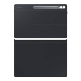 Samsung Smart Book Cover Flip Cover Μαύρη (Galaxy Tab S9 Ultra) EF-BX910PBEGWW