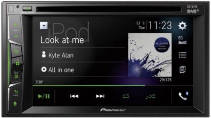 Pioneer Ηχοσύστημα Αυτοκινήτου 2DIN (Bluetooth/USB/AUX/WiFi/GPS/Apple-Carplay/Android-Auto) με Οθόνη Αφής 6.2" Κωδικός: AVH-A3200DAB