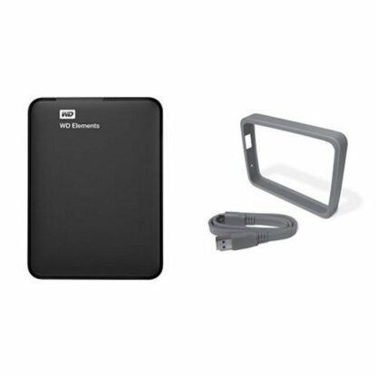 Εξωτερικός Σκληρός Δίσκος Western Digital WD Elements Portable WDBUZG0010BBK-WESN 1 TB 2,5" USB 3.0 Μαγνητική 1 TB HDD 1 TB SSD