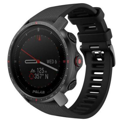 Polar Grit X Pro Αδιάβροχο Smartwatch με Παλμογράφο (Black)