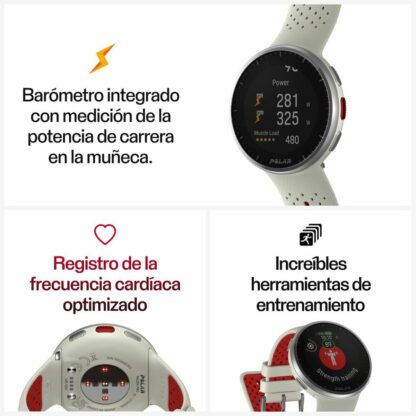 Smartwatch Polar 900102180 Λευκό 1,2"