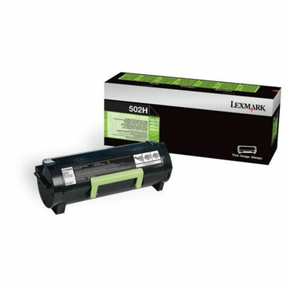 Lexmark 502H Γνήσιο Toner Laser Εκτυπωτή Μαύρο High Yield 5000 Σελίδων (50F2H00)