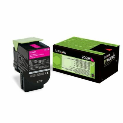 Γνήσιο Toner Lexmark 70C20M0 Mατζέντα (1 μονάδα)