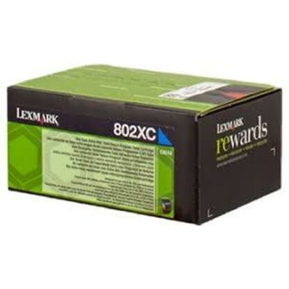 Τόνερ Lexmark 802XC Μπλε Κυανό