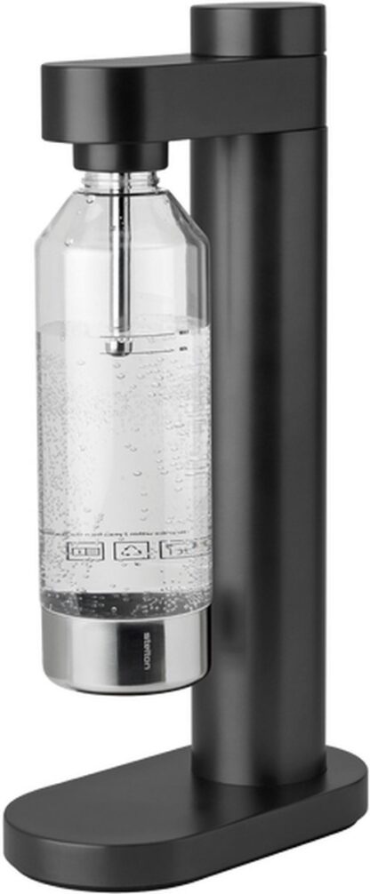 Stelton Brus Carbonator black metallic