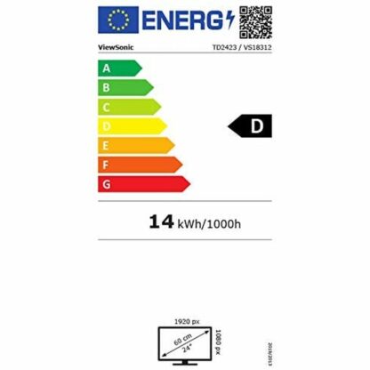 Οθόνη Αφής ViewSonic TD2423 FHD IPS LED 24" VA