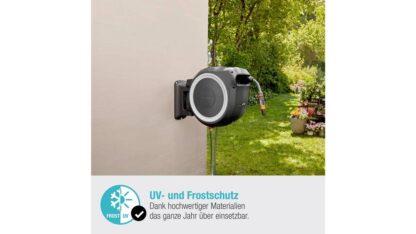 Gardena Wall-mounted Hose Box RollUp M/L (white) 25 m