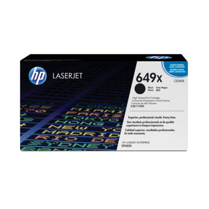 HP 649X Γνήσιο Multipack Toner Laser Εκτυπωτή Μαύρο High Yield 2τμχ (CE260X)