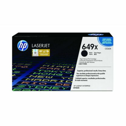 HP 649X Γνήσιο Multipack Toner Laser Εκτυπωτή Μαύρο High Yield 2τμχ (CE260X)