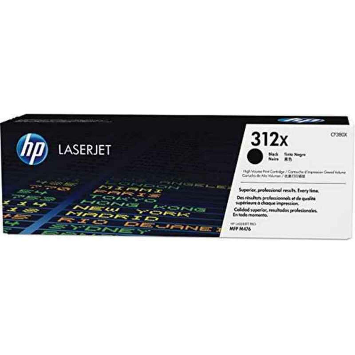 HP 312X Γνήσιο Toner Laser Εκτυπωτή Μαύρο High Yield 4400 Σελίδων (CF380X) HP 312X Γνήσιο Toner Laser Εκτυπωτή Μαύρο High Yield 4400 Σελίδων (CF380X)