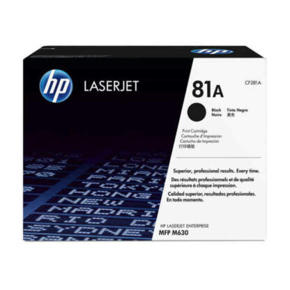 HP 81A Γνήσιο Toner Laser Εκτυπωτή Μαύρο 10500 Σελίδων (CF281A)