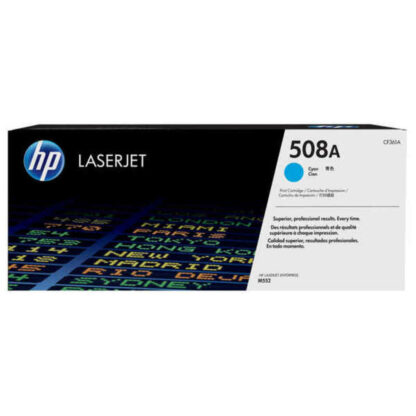 HP 508A Γνήσιο Toner Laser Εκτυπωτή Κυανό 5000 Σελίδων (CF361A)