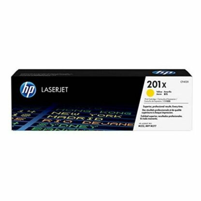 HP 201X Γνήσιο Toner Laser Εκτυπωτή Κίτρινο High Yield 2300 Σελίδων (CF402X)