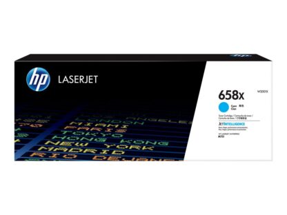 658X HP 658X Cyan LaserJet Toner Cartridge