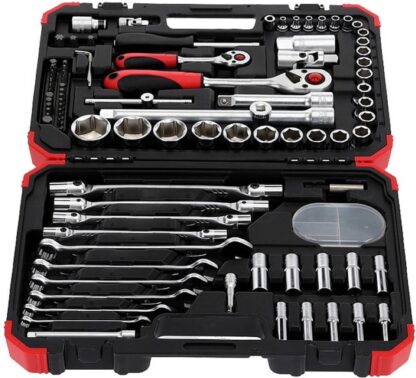 GEDORE red Socket Set 1/4  + 1/2   92-pieces