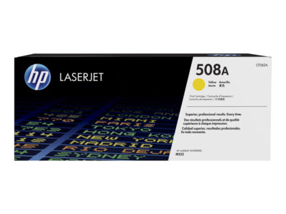 HP 508A Γνήσιο Toner Laser Εκτυπωτή Κίτρινο 5000 Σελίδων (CF362A)