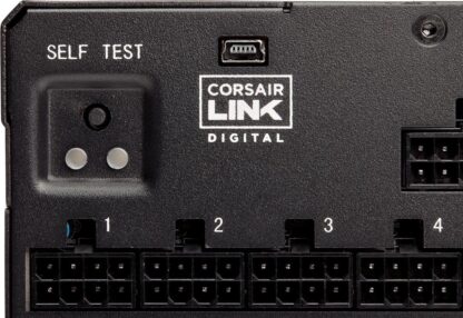 Corsair AX Series AX1600i 1600W Μαύρο Τροφοδοτικό Υπολογιστή Full Modular 80 Plus Titanium