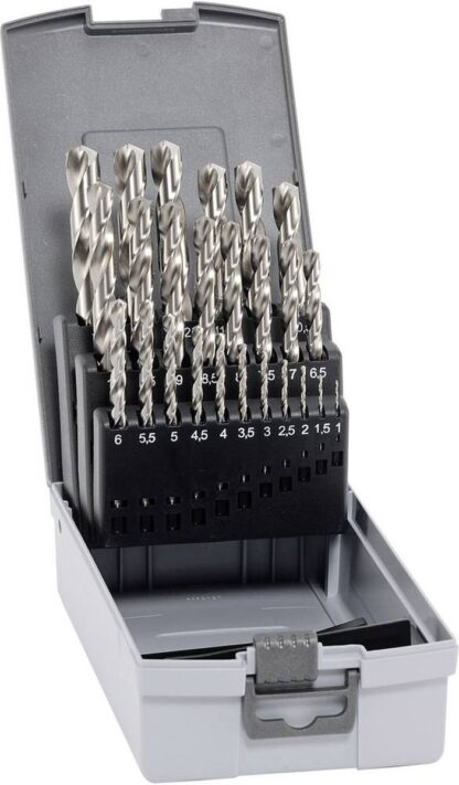 Alpen Drills Σετ 25 Τρυπάνια Κοβαλτίου με Κυλινδρικό Στέλεχος για Μέταλλο Κωδικός: 102225100