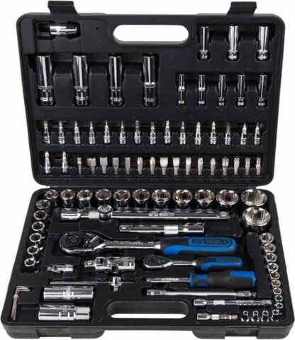 KS Tools 1/4 + 1/2  CHROMEplus Socket Set 96 pcs
