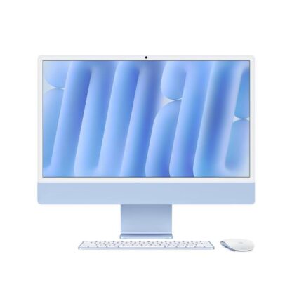 iMac da 24 pollici con display Retina 4.5K: chip Apple M4 con CPU a 8 core e GPU a 8 core,