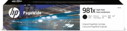 981X Cartuccia nero originale ad alta capacit HP 981X PageWide