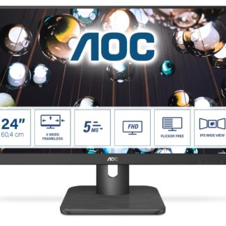 AOC E1 24E1Q computer monitor 60.5 cm (23.8 ) 1920 x 1080 pixels Full HD LED Black