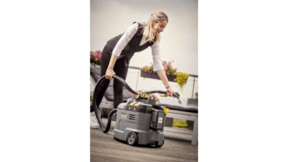 Karcher Puzzi 9/1 Bp Adv Επαναφορτιζόμενη Σκούπα Υγρών / Στερεών Χωρίς Φορτιστή και Μπαταρία με Πλαστικό Κάδο 9lt