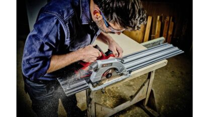 Einhell TE-CS 18/190 Li BL Solo Δισκοπρίονο 18V Solo με Σύστημα Αναρρόφησης