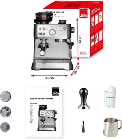 Solis Grind & Infuse Perfetta 1019                   silver