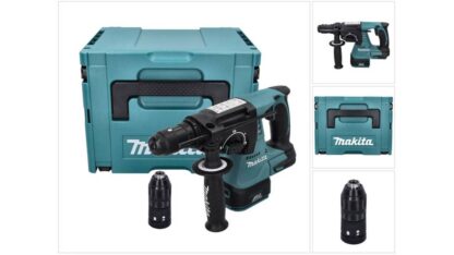 Makita Κρουστικό Σκαπτικό Πιστολέτο Μπαταρίας Brushless 18V Solo με Υποδοχή SDS Plus / Ταχείας Κωδικός: DHR243ZJ