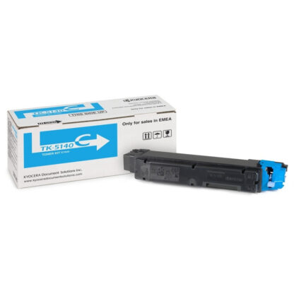 TK-5140C TONER CIANO TK-5140C COMPATIBILE CON ECOSYS P6130- ECOSYS M6X30CDN    CAPACIT 5000 PAG