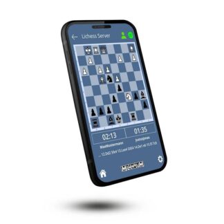 Millennium Exclusive Luxe Edition Ξύλινα Πιόνια για Σκάκι 7.2cm