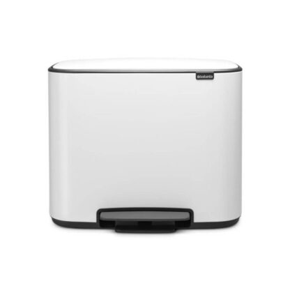 Brabantia Bo Pedal Bin 36 L white