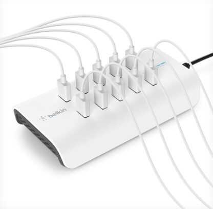 Belkin Rockstar 10-Port USB Charg. station, 120W    B2B139vf