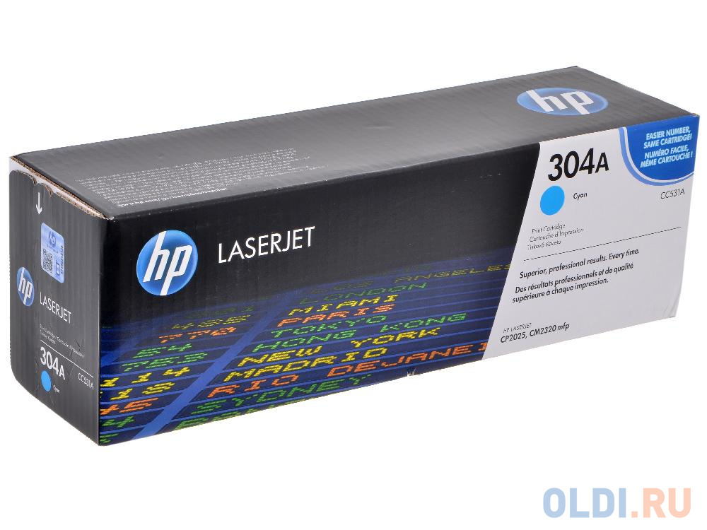304A Cartuccia di stampa CIANO LaserJet CP2025/CM2320 304A Cartuccia di stampa CIANO LaserJet CP2025/CM2320