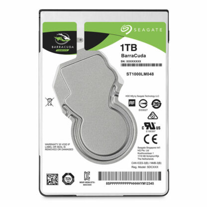 Σκληρός δίσκος Seagate ST1000LM048 1TB 5400 rpm 2,5" 1 TB 1 TB HDD 1 TB SSD 2,5"