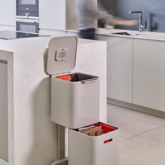 Joseph Joseph Waste Bin Totem 40 L Stainless Steel