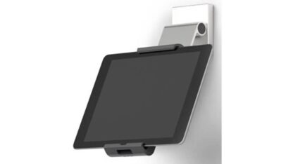 Durable Tablet Holder WALL PRO metallic silver 8935-23