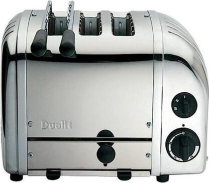 Dualit 2+1 Combi Toaster incl. Pinza Toast polished