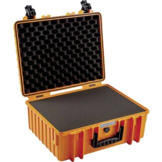 B&W Outdoor Case Type 5000 black with pre-cut foam insert