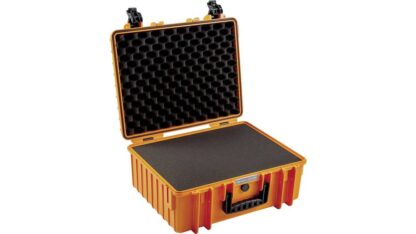 B&W Outdoor Case Type 6000 with pre-cut foam (SI) orange