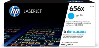 656X HP 656X High Yield Cyan Original LaserJet Toner Cartridge (CF461X)