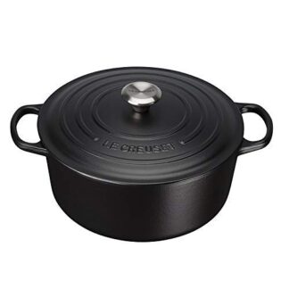 Le Creuset Signature Βαθιά Κατσαρόλα από Μαντέμι 24cm Black Κωδικός: 21177240000430