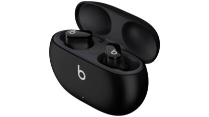 Beats Studio Buds Bluetooth Handsfree Ακουστικά με Αντοχή στον Ιδρώτα και Θήκη Φόρτισης Μαύρα