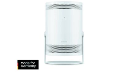 Samsung The Freestyle 2nd Gen Projector DLP Full HD Λάμπας LED με Wi-Fi και Ενσωματωμένα Ηχεία Λευκός Κωδικός: SP-LFF3CLAXXXE