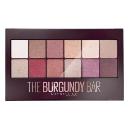 Παλέτα Σκιάς Mατιών The Burgundy Bar Maybelline (9,6 g)