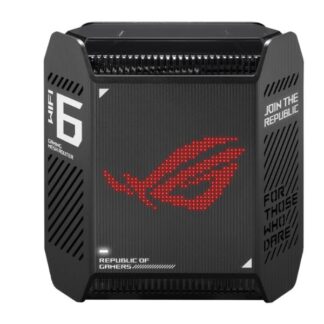 Asus ROG Rapture GT6 WiFi Mesh Network Access Point Wi‑Fi 6 Tri Band (2.4 & 5 & 5GHz) Μαύρο