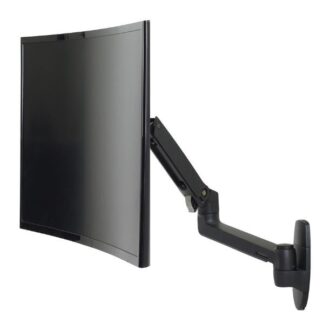 Ergotron LX Επιτοίχια Βάση Οθόνης έως 42" με Βραχίονα Ασημί